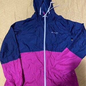 Columbia Navy and Pink Jacket